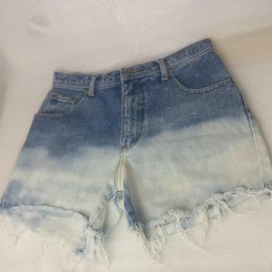 Vintage 80s Denim shorts, Vintage shorts, Summer jeans, Raw hem blue jeans 27